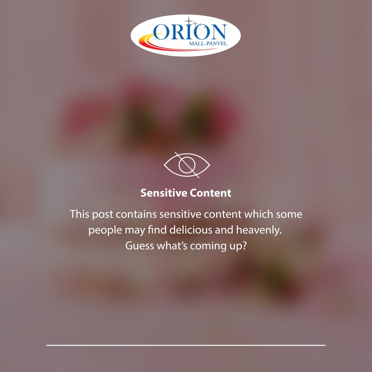 Orionmallpanvel's tweet photo. #ContestAlert - Can you guess what's coming up?!
Predict your answer in the comments below now!
#contesttime #contestalertindia #contesttime #contests #guessnwin #winneralert #guess #guesswhatscomingup https://t.co/6MYsK73RCy