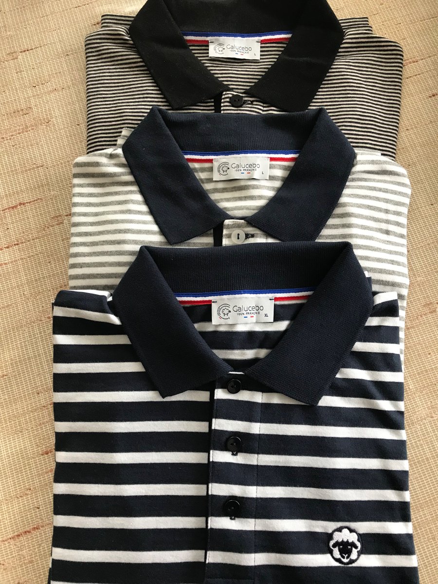 galucebo's tweet photo. https://t.co/rUJTwkPw3D 
Des  idées cadeaux avec ces beaux polos 100 % made in France 🇫🇷🇫🇷🇫🇷 https://t.co/vZbfzPrwhu