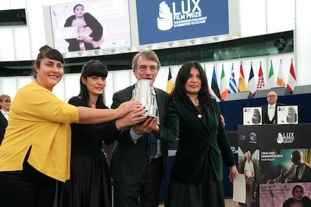 1StepBeOn's tweet photo. Le Parlement européen attribue son Prix LUX #Luxprize du #cinéma @Europarl_FR  https://t.co/94usPhnMsn https://t.co/YhufEFo9WJ
