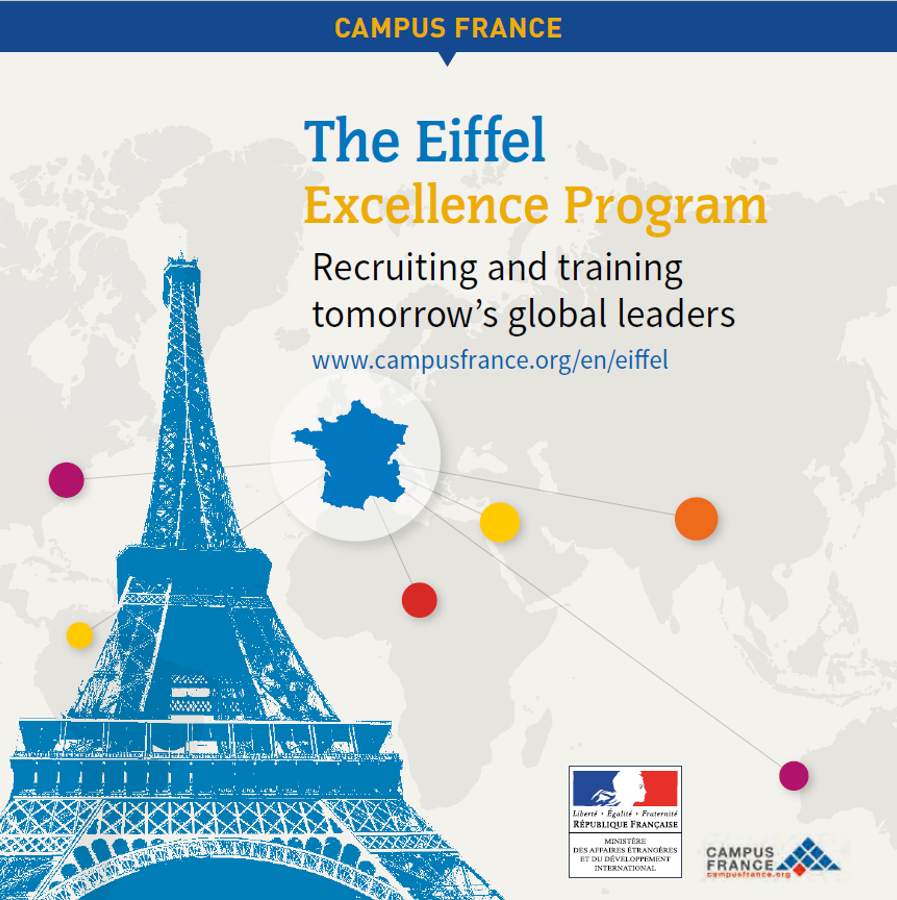 CampusFranceZA's tweet photo. [REMINDER] Applications are open for the #EiffelExcellenceScholarship for #Master and #Doctorate students!

https://t.co/Vxn6WpllS3

#studyinfrance #studyinfrance🇫🇷 #studyinenglish #studyinfrench #gooverseas #studyineu https://t.co/NVYrbg2dIq