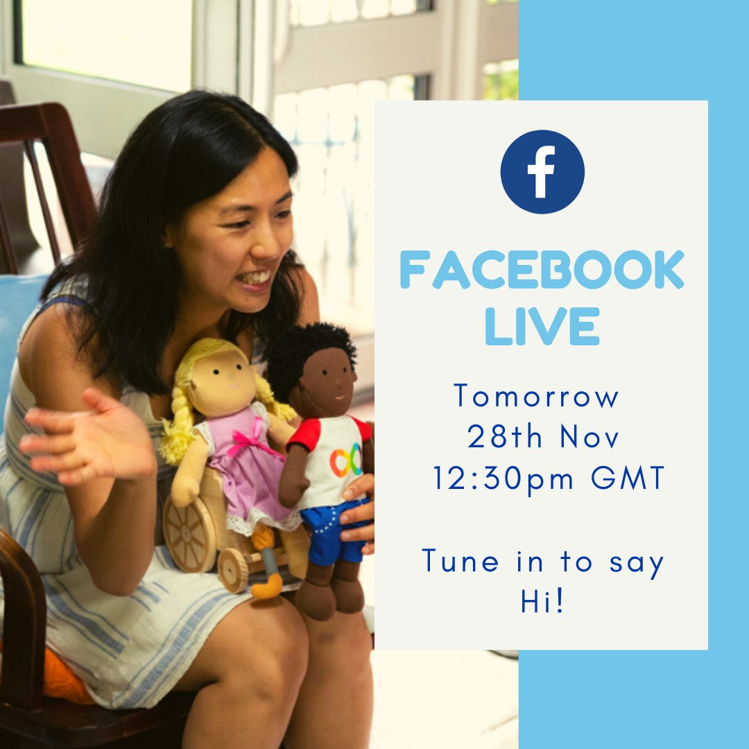 Thank you for our backers' patience!

Our long overdue Facebook Live is scheduled tomorrow (28th Nov) at 12:30pm GMT and Winnie will announce plan to the under-funded #DollsforAll campaign.

Tune in at soo.nr/vOLY to say hi and ask any question you might have!