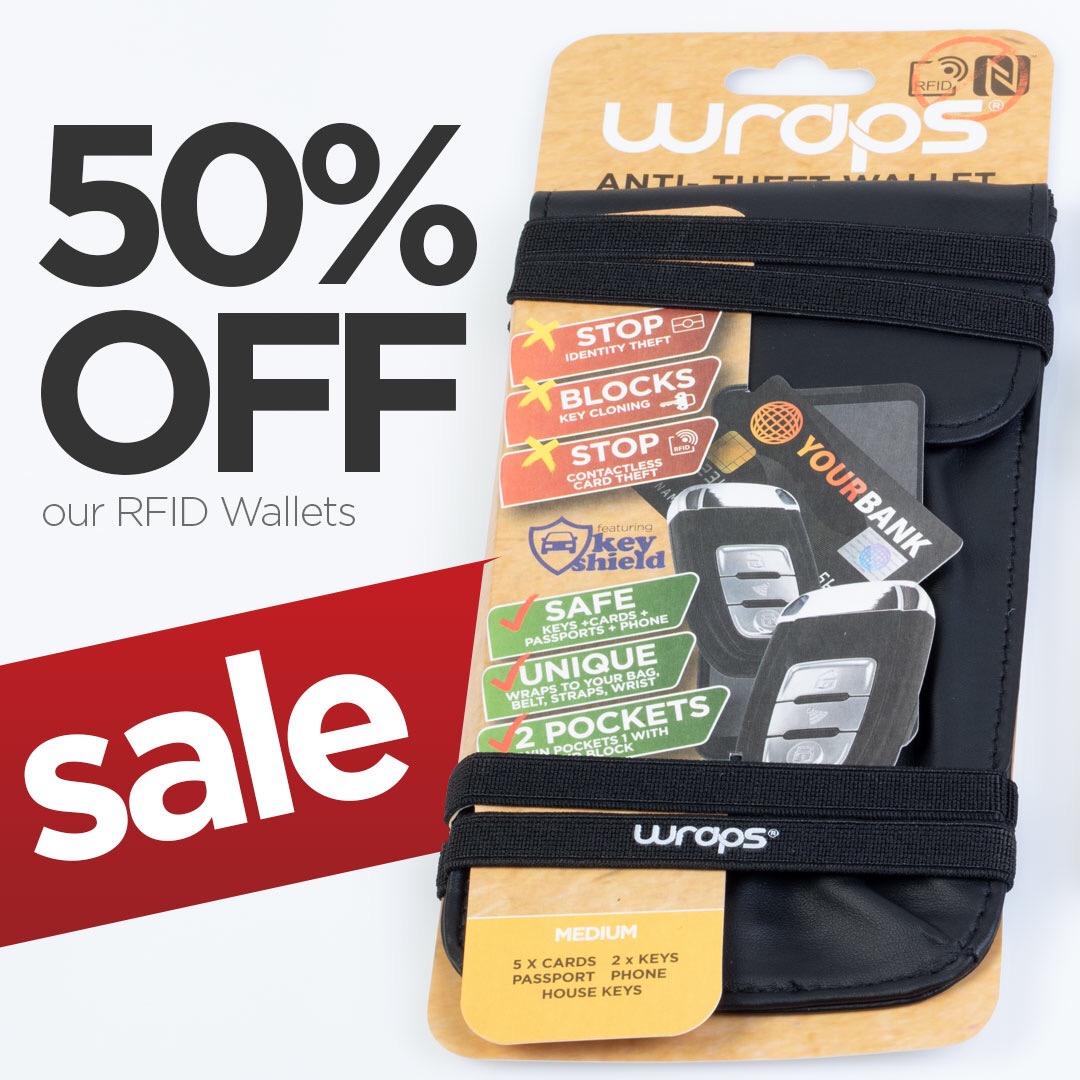 We have a massive 50% on our RFID wallet liveon our website mywraps.com. 

Be organised and get your Black Friday deals early!

#blackfriday #giftguide #discounts #rfid #safety #giftsforhim #gadgets #tech