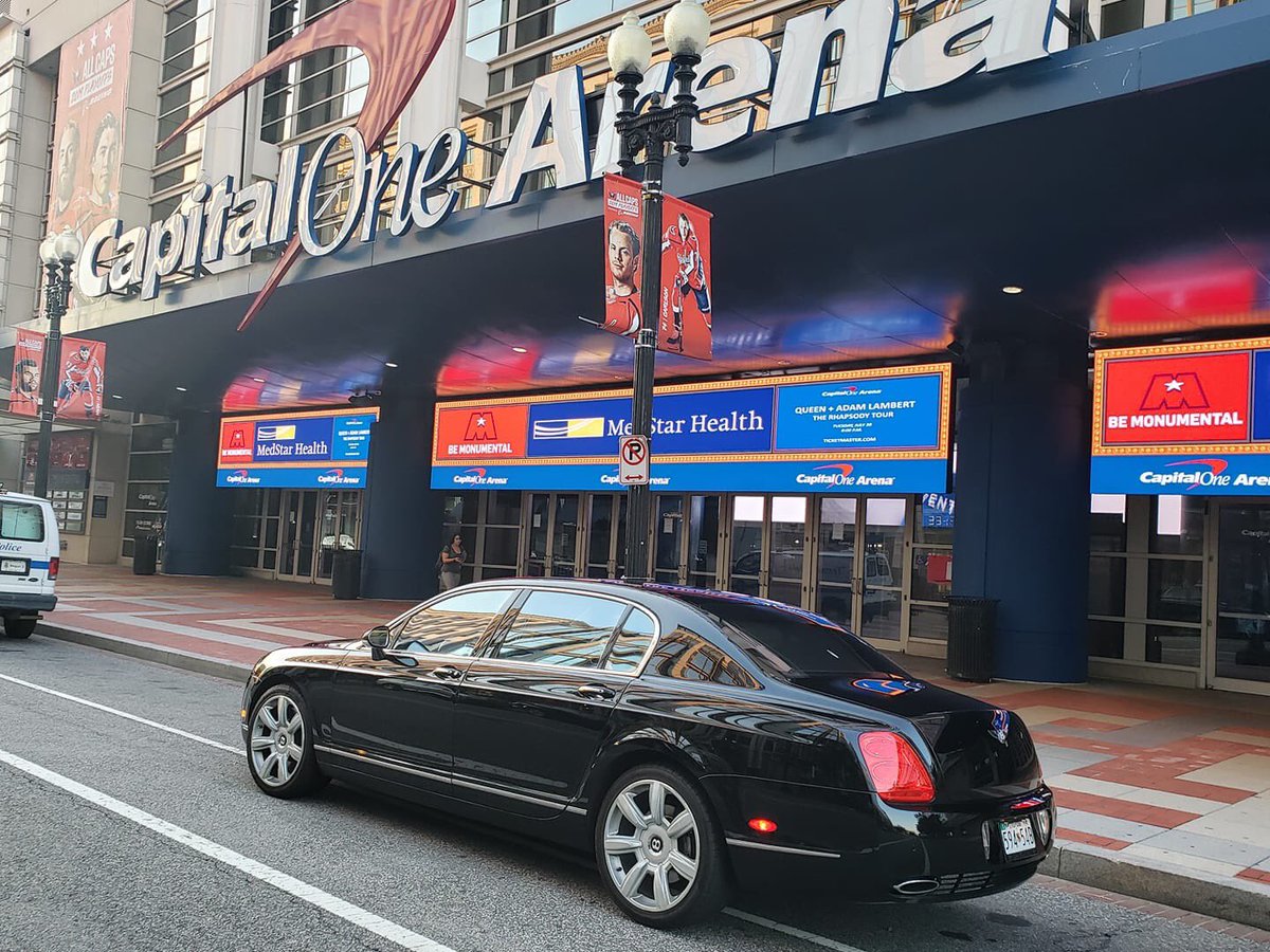 CiergeLuxury's tweet photo. Home of the Washington Wizards
#DC12
#washingtonwizards
#nba
#bentley
#chauffeurservice https://t.co/dNfLsUmGIU