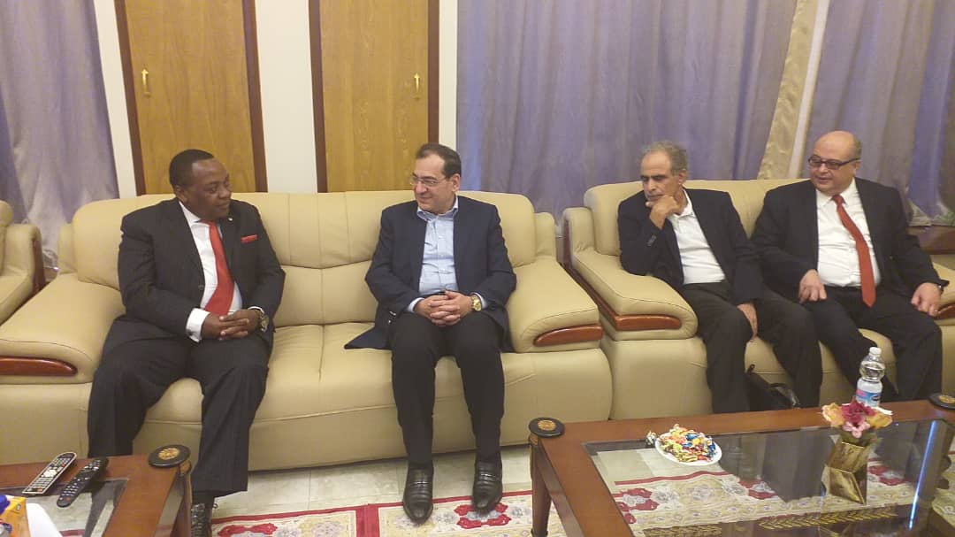 A las 12:15h de esta tarde llegaba el Ministro de petroleo de Egypto Excm. Señor Tarek El Molla junto al Ministro de Gas y Petroleo de Omán (Oil &amp;Gas) Excm. Señor Don Mohammed Hamed Al-Rumhi. Donde han sido recibidos por el Secretario de Estado de Minas.<a href="/GECF_News/">Gas Exporting Countries Forum</a> <a href="/AhoraEg/">AHORAEG</a> <a href="/Nze3/">Leoncio Amada NZE</a>