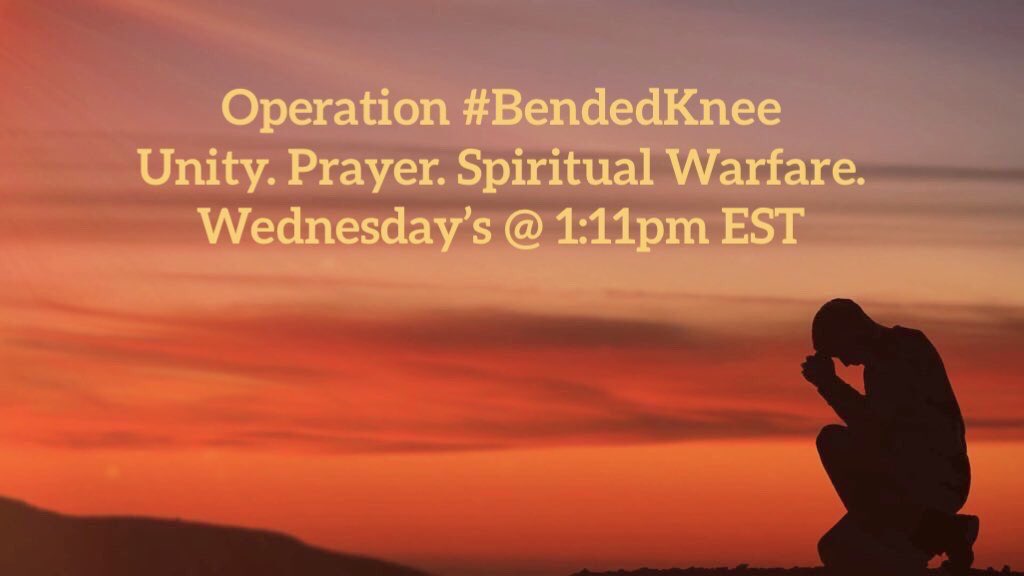 This is not just a battle in the natural world. This is a Spiritual Battle! Prayer is irregular warfare. Make sure to put on your Spiritual Armor before battle.   #BendedKnee