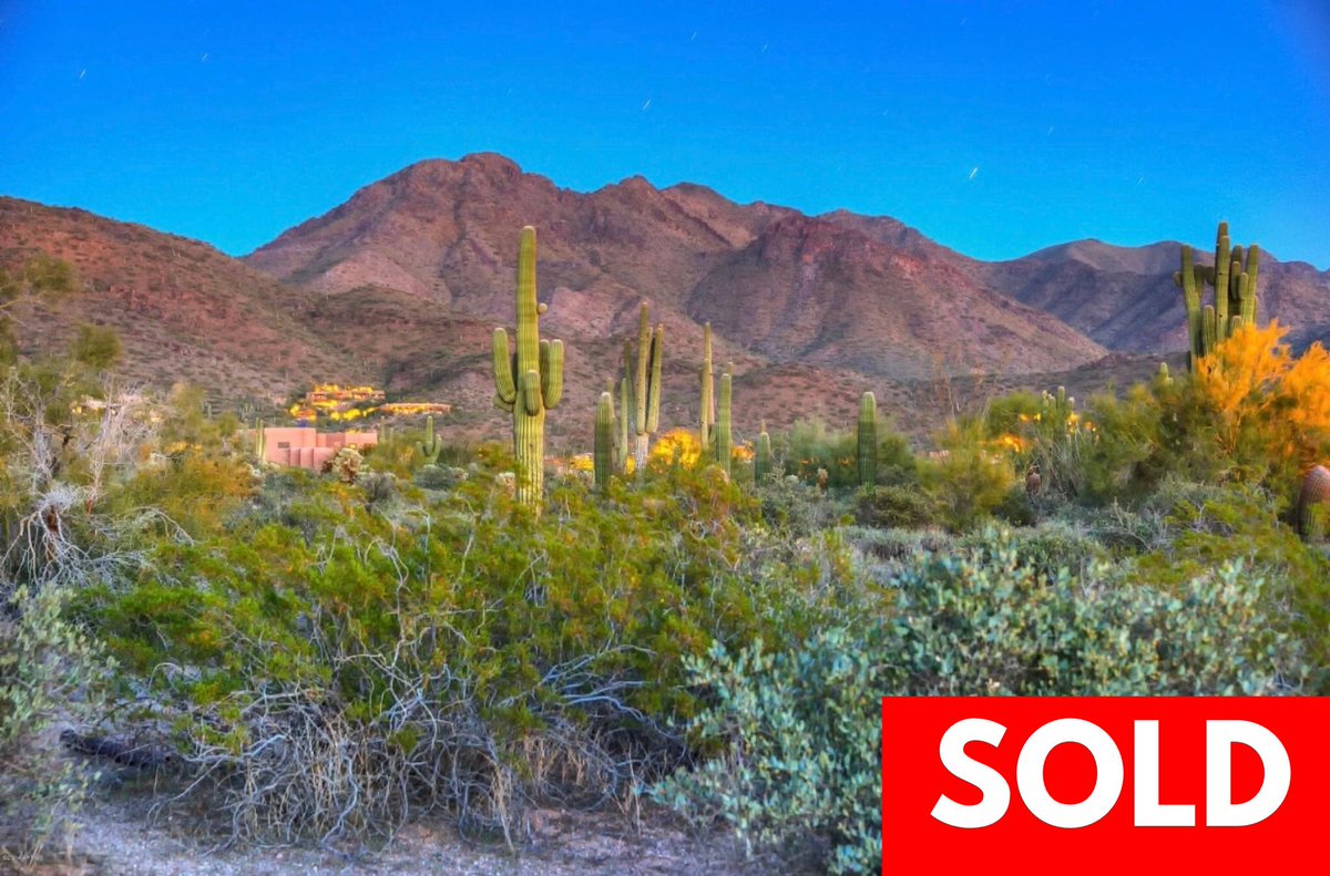 Pinch me! We found the most pristine 5+ acres in a horseshoe canyon of the McDowell Mountains with gorgeous views of city lights and magical sunsets. #mcdowellmountains #scottsdale #blessed #nicollekarantinosrealtor