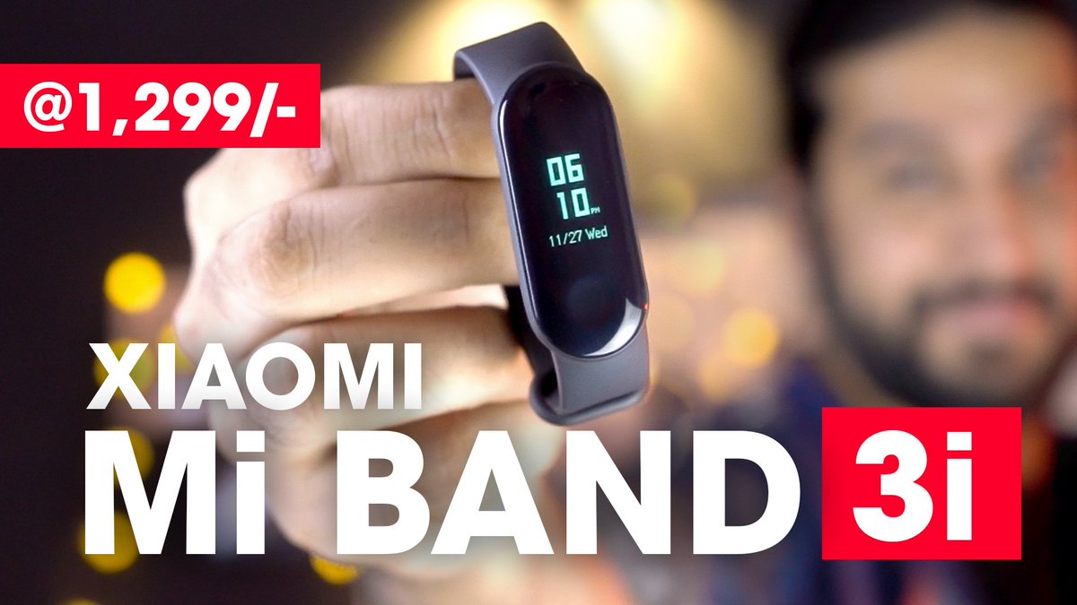 Xiaomi Mi Band 3i 🔥 Best Budget Smartband for Rs. 1,299/-

Watch Unboxing & Hands-On Review ➡️ youtube.com/watch?v=751wDZ…

#xiaomi #miband3i #smartband #smartwatch #youtube #youtuber #mi