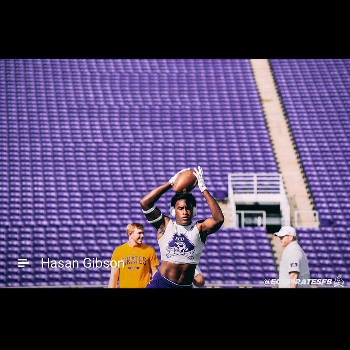 iamdaydayiv's tweet photo. Blessed beyond measure to be apart of this team!🏴‍☠️🔒 @ECUPiratesFB @ECUCoachHouston https://t.co/GR2lMBtWTF