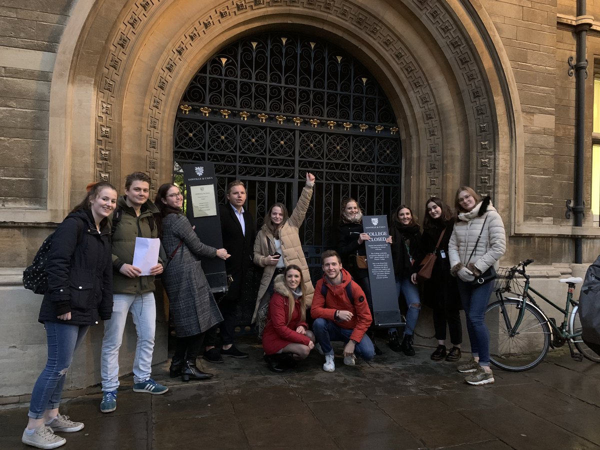 rubbencornil's tweet photo. @tax_week // ITW9 // #challengeaccepted // Clare College, King’s, Trinity hall, Trinity College and Gonville and Caius #wearekings https://t.co/CwoZltny5b