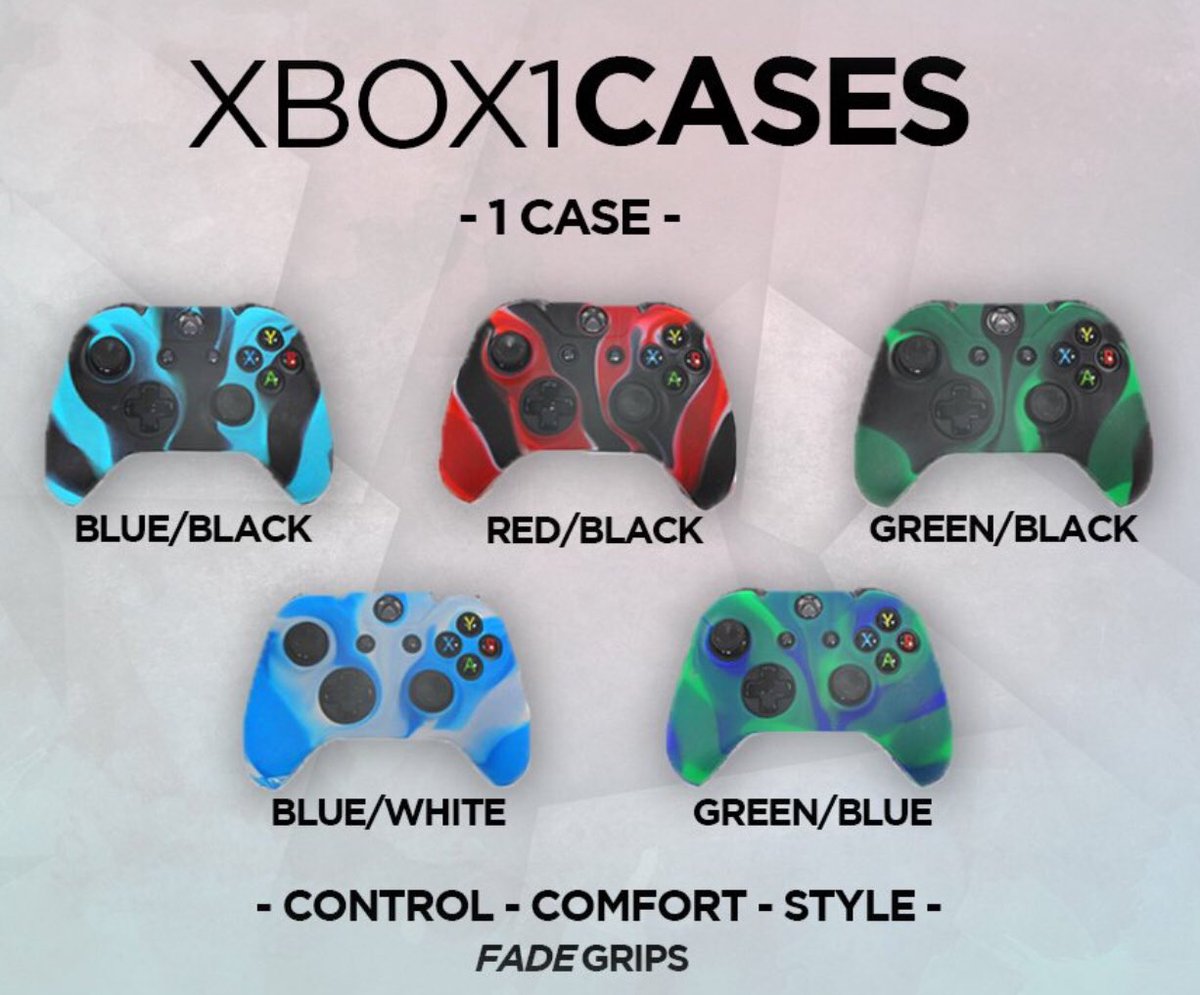 OneHoona's tweet photo. I am hosting a @FadeGrips giveaway in honor of Thanksgiving! See any cases you like? I will be sending 1 lucky winner a free PS4/XB1 case!!! All you have to do is be a follower, and retweet this post. Winner picked a week from today: 12/4. Goodluck 💯 https://t.co/GZnGkk4OSz