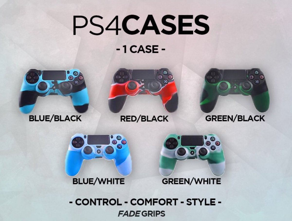 OneHoona's tweet photo. I am hosting a @FadeGrips giveaway in honor of Thanksgiving! See any cases you like? I will be sending 1 lucky winner a free PS4/XB1 case!!! All you have to do is be a follower, and retweet this post. Winner picked a week from today: 12/4. Goodluck 💯 https://t.co/GZnGkk4OSz