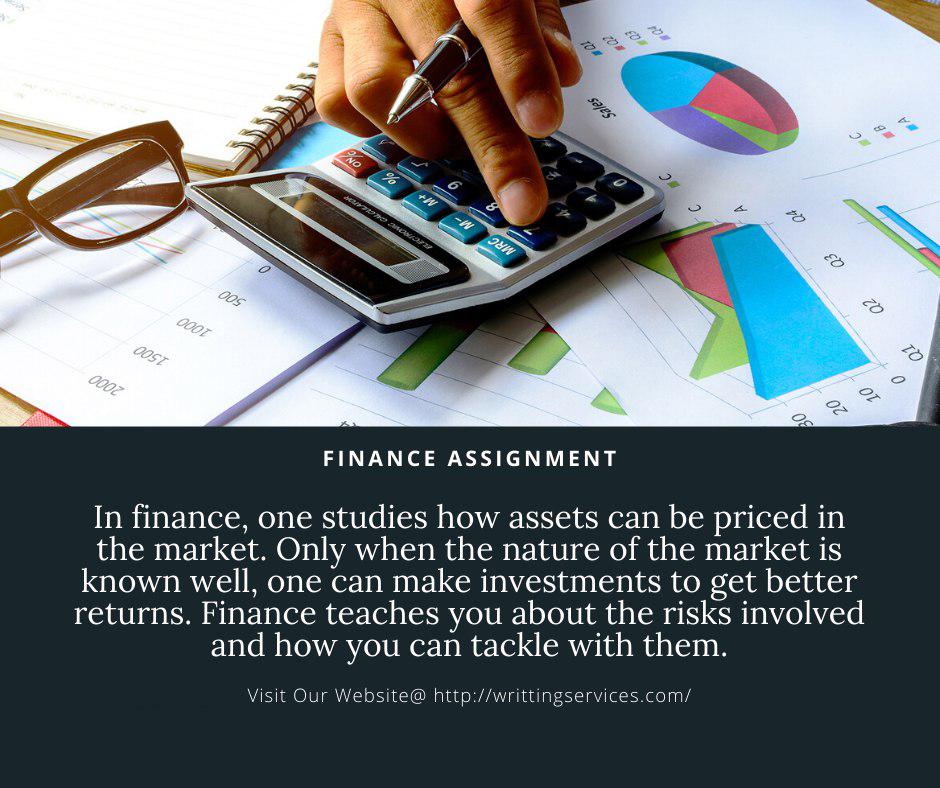AssignmentServ3's tweet image. Get the best online #Finance assignment help from the topmost provider of online assignments services.
Visit Our Website @ Writtingservices.com
#accountingassignment #financeassignment #writtingassignment #bestassignment