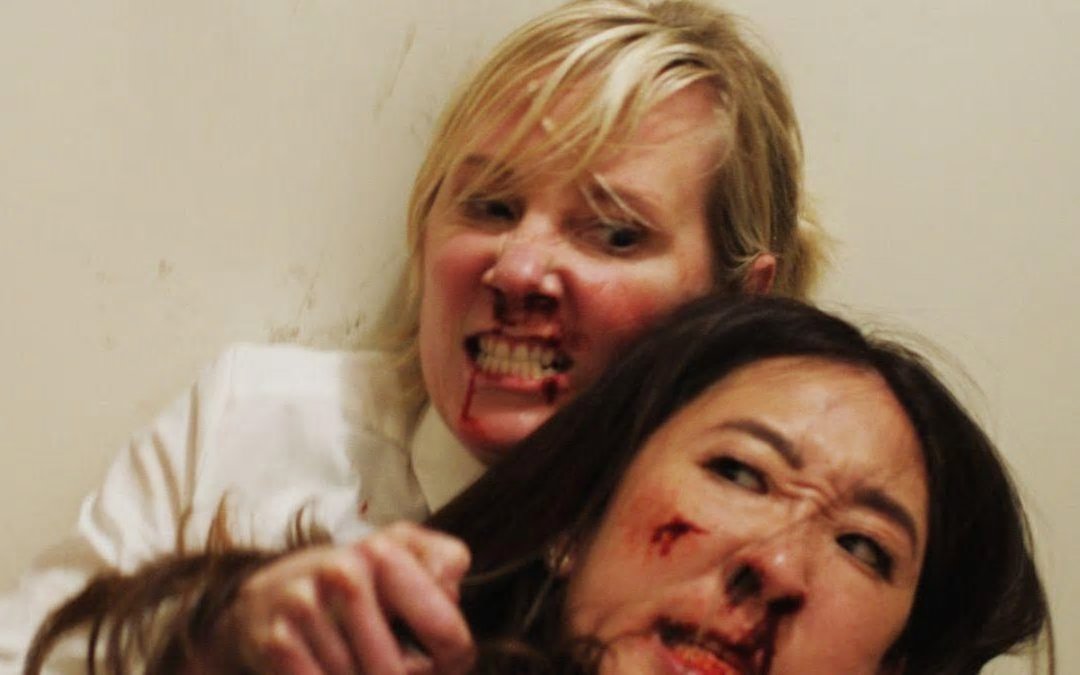 Anne Heche & Sandra Oh in CATFIGHT (2016, dir. Onur Tukel)Nothing more joyful than watching two actresses on the top of their game battle it out — literally. Heche and Oh are hilarious in CATFIGHT, giving riotous, all-out, physically committed performances. We love them.