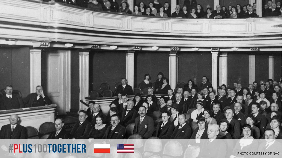 PolishEmbassyUS's tweet photo. #DidYouKnow that in 1932, George #Washington's 200th #birthday was commemorated with the largest organized celebrations in US #history, which also extended to #Poland? In #Warsaw, a commemorative oak tree was planted, and conferences were held in Krakow & Poznan. #PLUS100Together https://t.co/xzNGAWYzJl