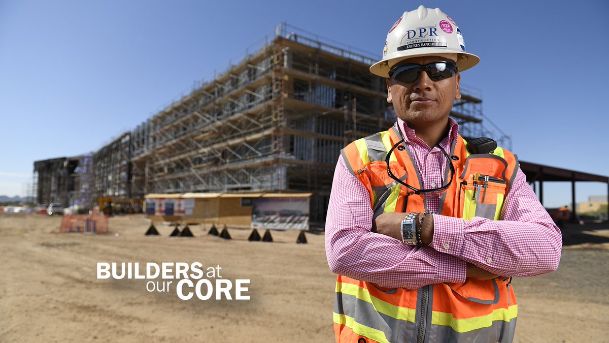 DPRConstruction's tweet image. Continuing our Builders at our Core series, we hear from Andres Sanchez, a self-proclaimed “office guy who came from the field and every day takes the field to the office.” bit.ly/2OIxWAs #BuildersAtOurCore