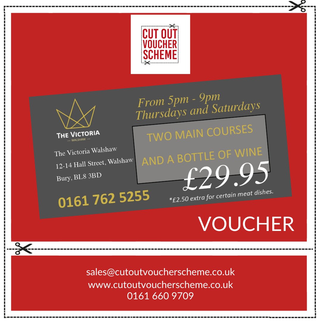 Cut Out Voucher Scheme tweet media