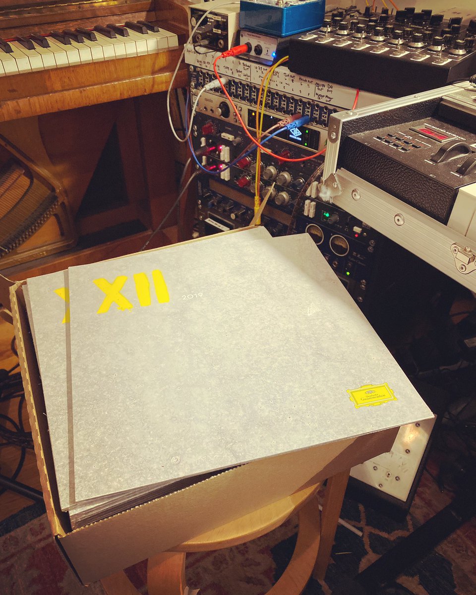 alexbaranowski's tweet photo. Ooh rather an exciting bit of post from the wonderful @DGclassics.. so proud to have my track #Constellations on this beautiful collection of pieces. #projectxii #vinyl #yellowlabel #deutchegrammophon https://t.co/Tm5xrBQQSj
