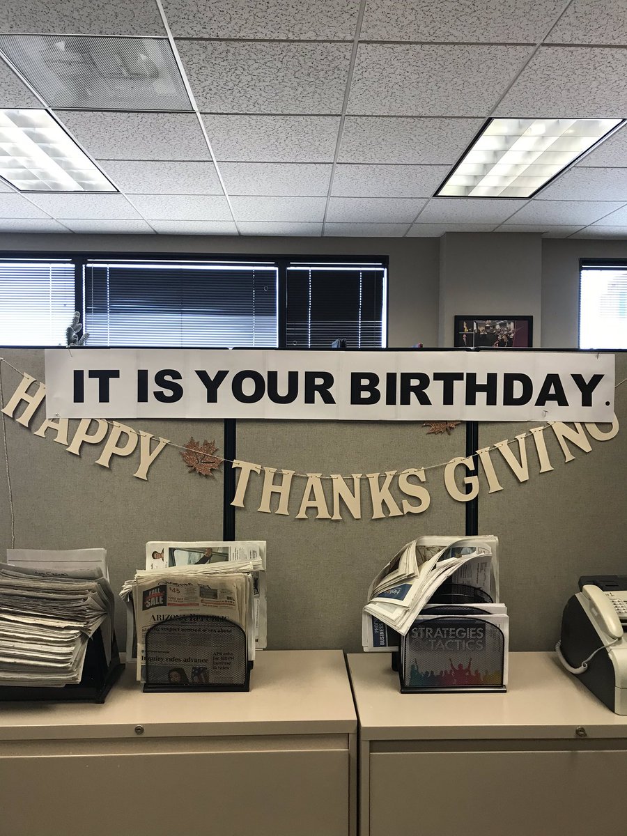 anya_eileen's tweet photo. It’s A’s birthday today so we made her this. #TheOffice @theofficenbc #officespace https://t.co/3M6mtbCirW