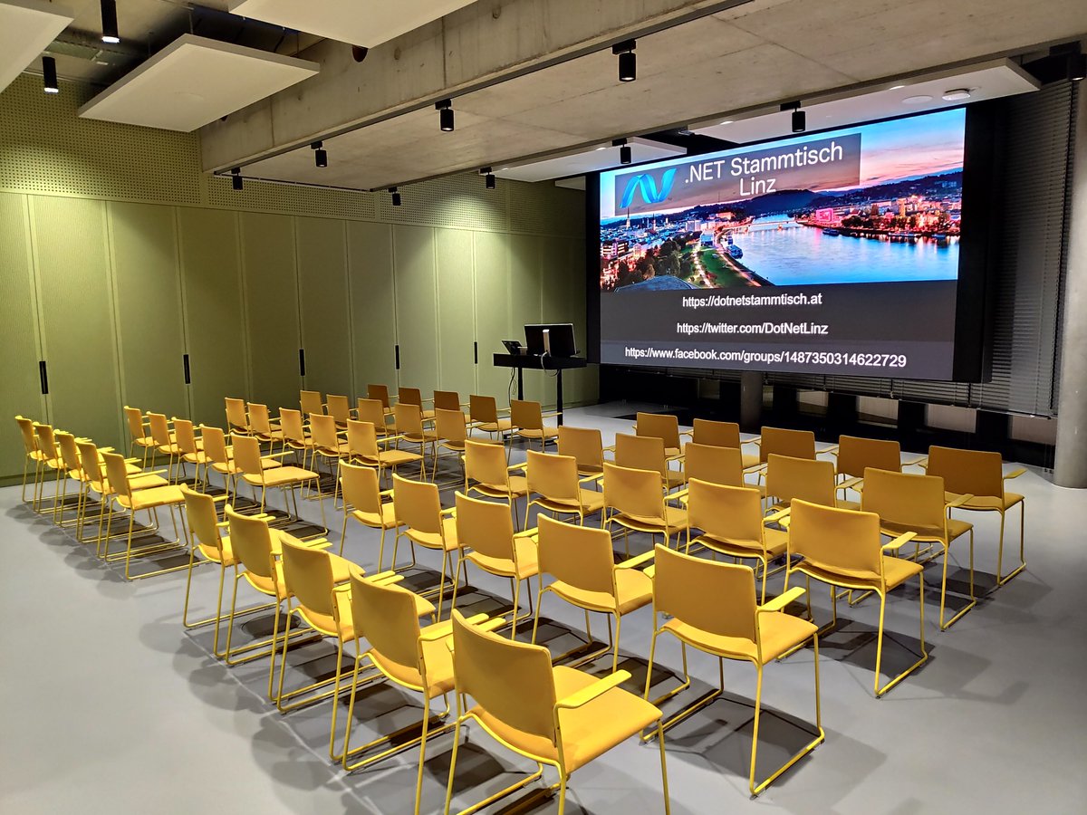 All set-up for .NET Stammtisch <a href="/Dynatrace/">Dynatrace</a> Linz.