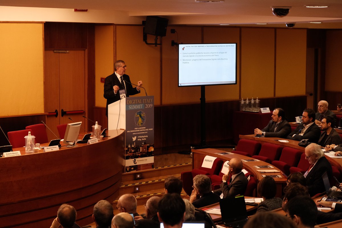 Oggi abbiamo fatto il punto sullo stato di maturità dello sviluppo digitale nel nostro paese. Una giornata ricca di spunti e analisi interessanti. Appuntamento a domani per la terza sessione di #TIGdigitaly.