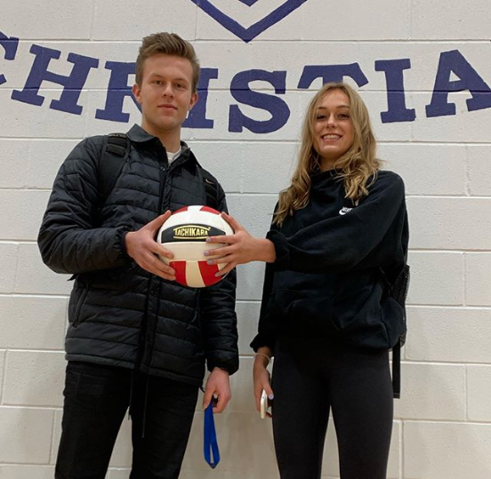 Congrats Wyatt and Mary --&gt; <a href="/metro_athletics/">MetroConferenceAthletics</a> ALL STARS for the 2019 volleyball season!
