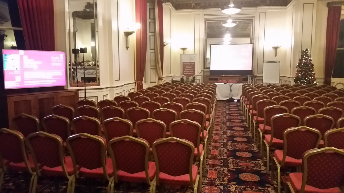 KeeleILAS's tweet photo. Set up and ready to go for this evening's Grand Challenges lecture with @KevinClimate.
Salvin Room 6.00pm
Refreshments from 5.30
#UnitedForClimate #KevinClimate #GrandChallenges https://t.co/eByWyeOi12