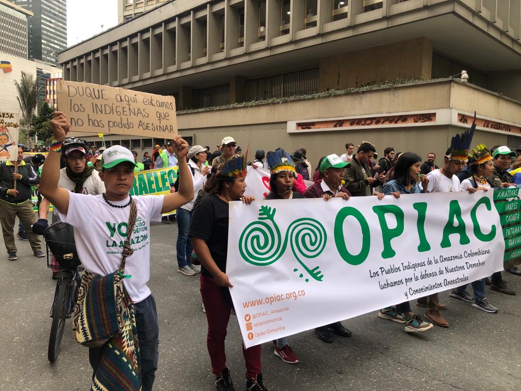 OPIAC_Amazonia's tweet image. Señor Presidente @IvanDuque @NancyPatricia_G Los Sistemas de Conocimiento Tradicional y Espiritual  de los 66 Pueblos Indígena de la Amazonía Colombiana contribuyen a la Mitigación del Cambio Climático para el bien de la Humanidad. #Escuche a sus autoridades.