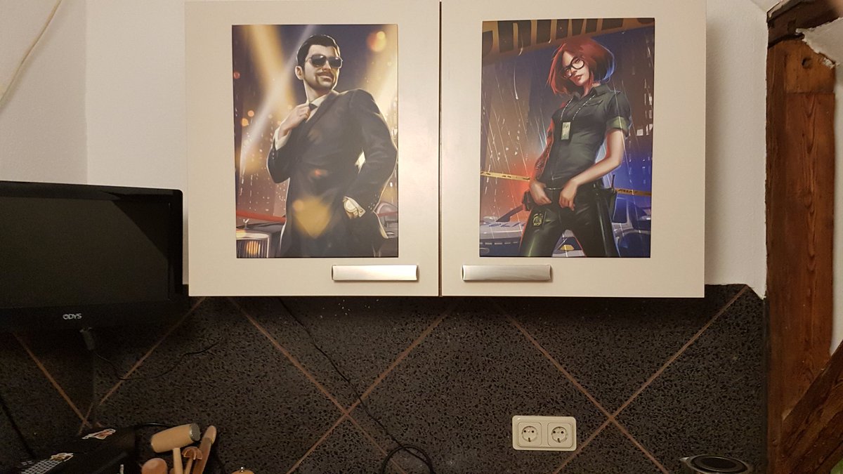 Die Displates machen sich auch in der Küche auch ganz gut. #tinkerdisplate