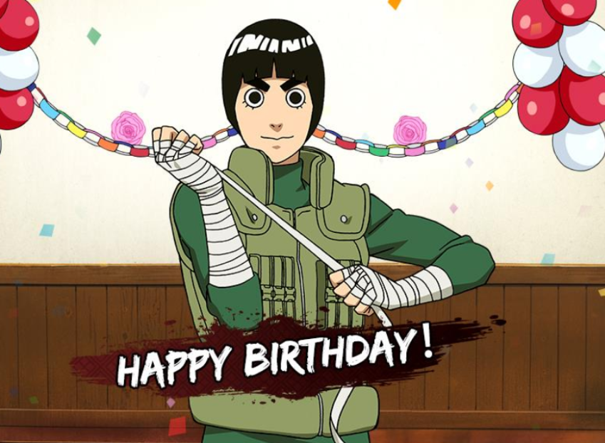 Naruto Online - #Happy Birthday, Rock Lee! The simple and