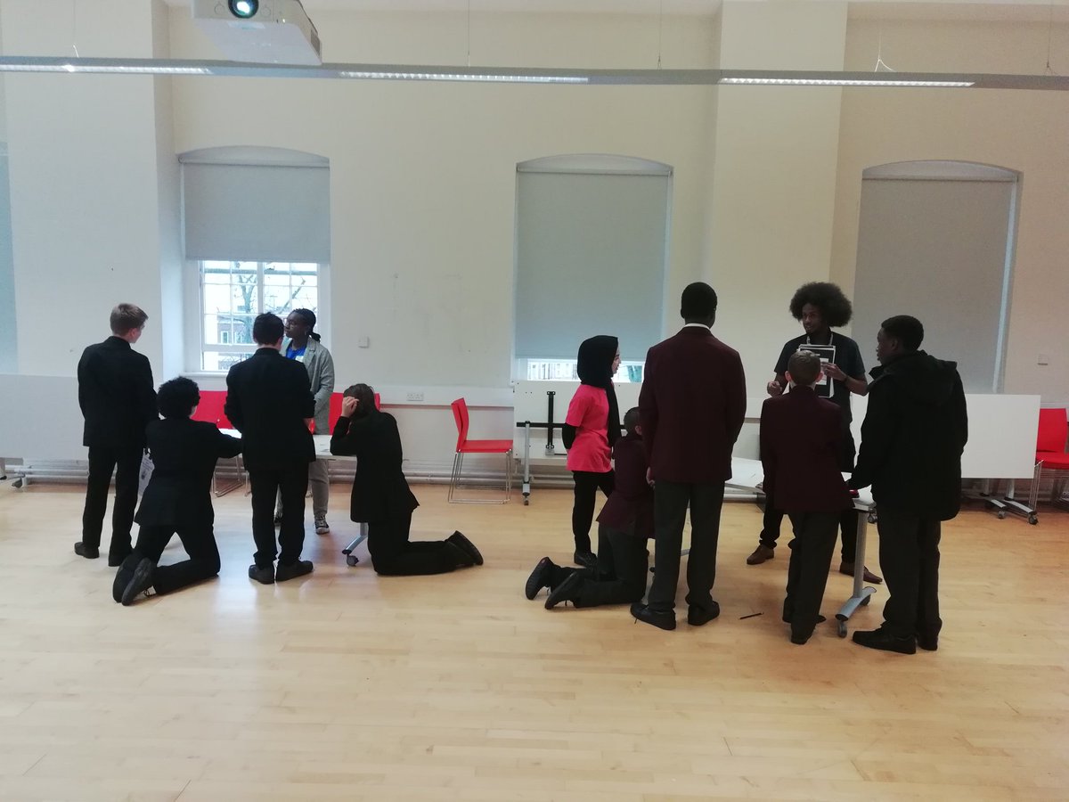 StMarysOutreach's tweet photo. Great to be part of the @AimHigherLSouth year 8 conference at at Goldsmiths University! Looking forward to welcoming more young learners @YourStMarys on the 6th Dec! #pre16 #collaboration https://t.co/g7hEJwejvD