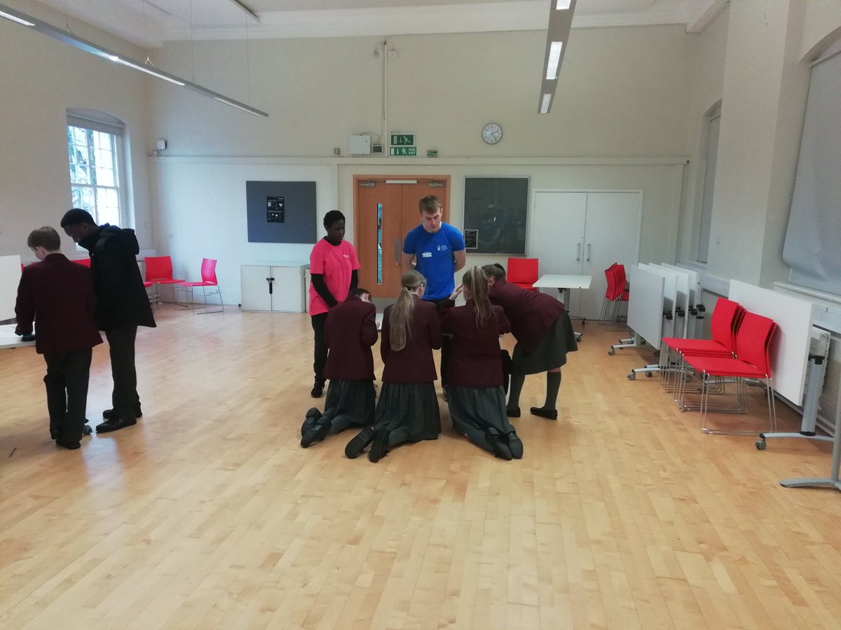 StMarysOutreach's tweet photo. Great to be part of the @AimHigherLSouth year 8 conference at at Goldsmiths University! Looking forward to welcoming more young learners @YourStMarys on the 6th Dec! #pre16 #collaboration https://t.co/g7hEJwejvD