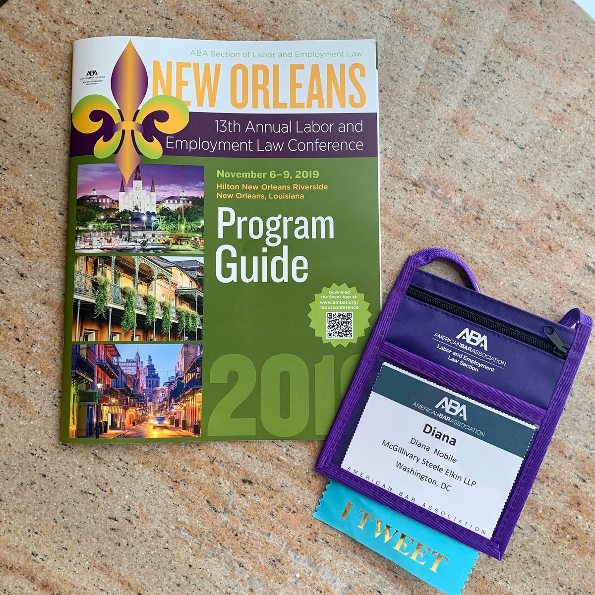 mselaborlaw's tweet photo. Managing partner Greg McGillivary and partners David Ricksecker and Megan Mechak were featured panelists at this year’s American Bar Association Annual Labor and Employment Law Conference held in New Orleans. #ABA #ABAELE #employmentlaw #laborlaw
https://t.co/gXJfaS2A0o https://t.co/7t9qXKDZUr