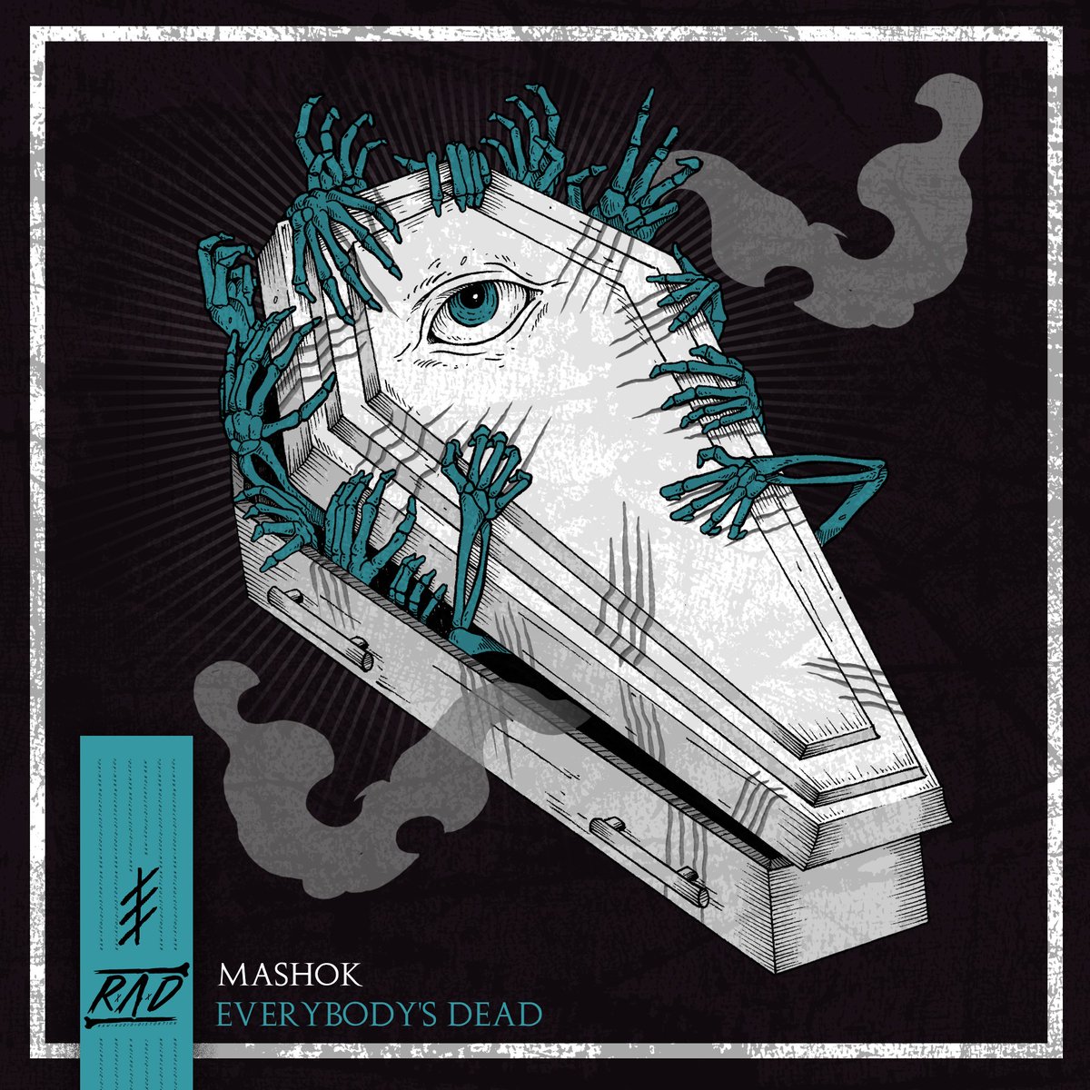 RawAudioDisto's tweet photo. Dear BASSHEAD!! Get ready for this one!!

@MashokDubstep  - Everybody's Dead (RAD008)
►Out Dec 2nd https://t.co/WVb1KehuVy