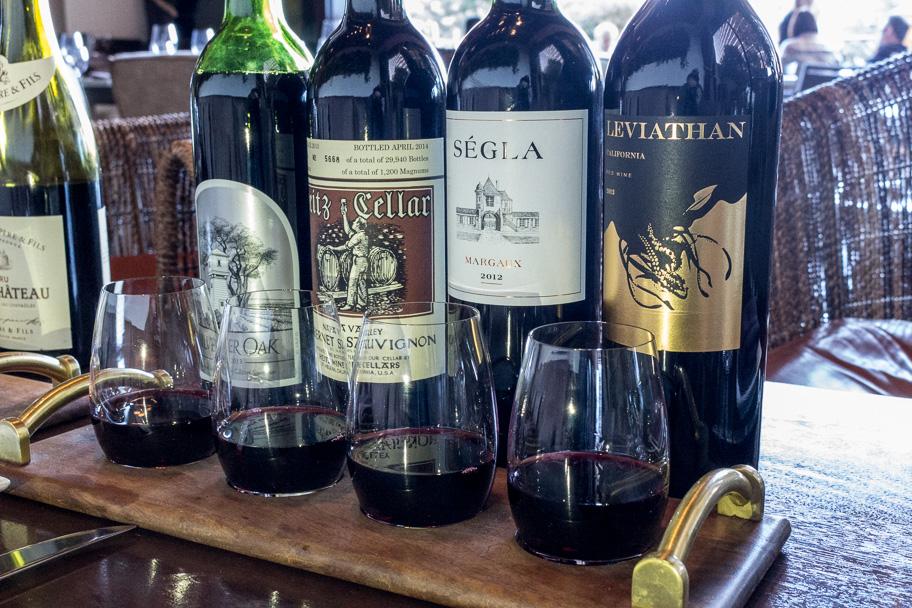 Choose a wine flight, relax on the terrace, and enjoy #winewednesday. #lacavelv