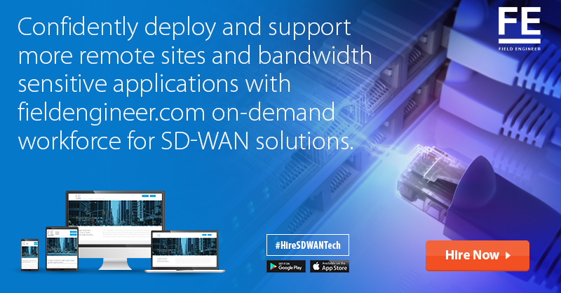 FieldEngineer_'s tweet image. Confidently deploy and support more remote sites and bandwidth sensitive applications with fieldengineer.com #ondemandworkforce for SD-WAN solutions.

bit.ly/2D5OPja

#HireSDWANTech #SDWAN #SDN #SDsecurity #WAN #NetworkDeployment #globalworkforce