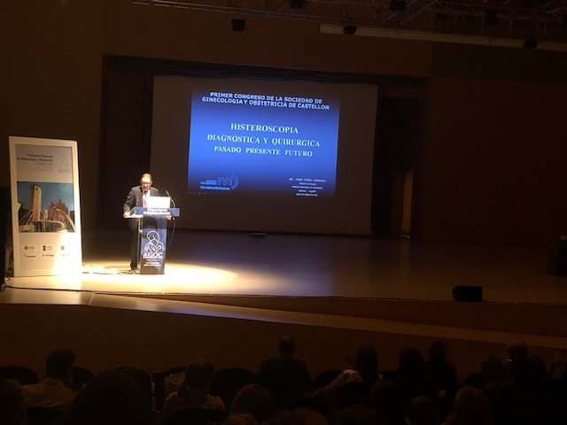 Comienza el 1er Congreso Nacional de #Ginecología y #Obstetricia organizada por #AGOC y lo hace con la presentación del #drJaimeFerro en la #histeroscopia diagnóstica y quirúrgica #IVIValencia #IVICastellon