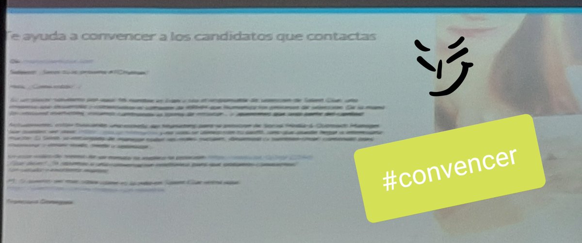 Negritakat's tweet photo. Eliminar el factor sorpresa en el proceso de selección. Genial Estrategia! #transparencia #talentoinbound https://t.co/negc06t0Xp