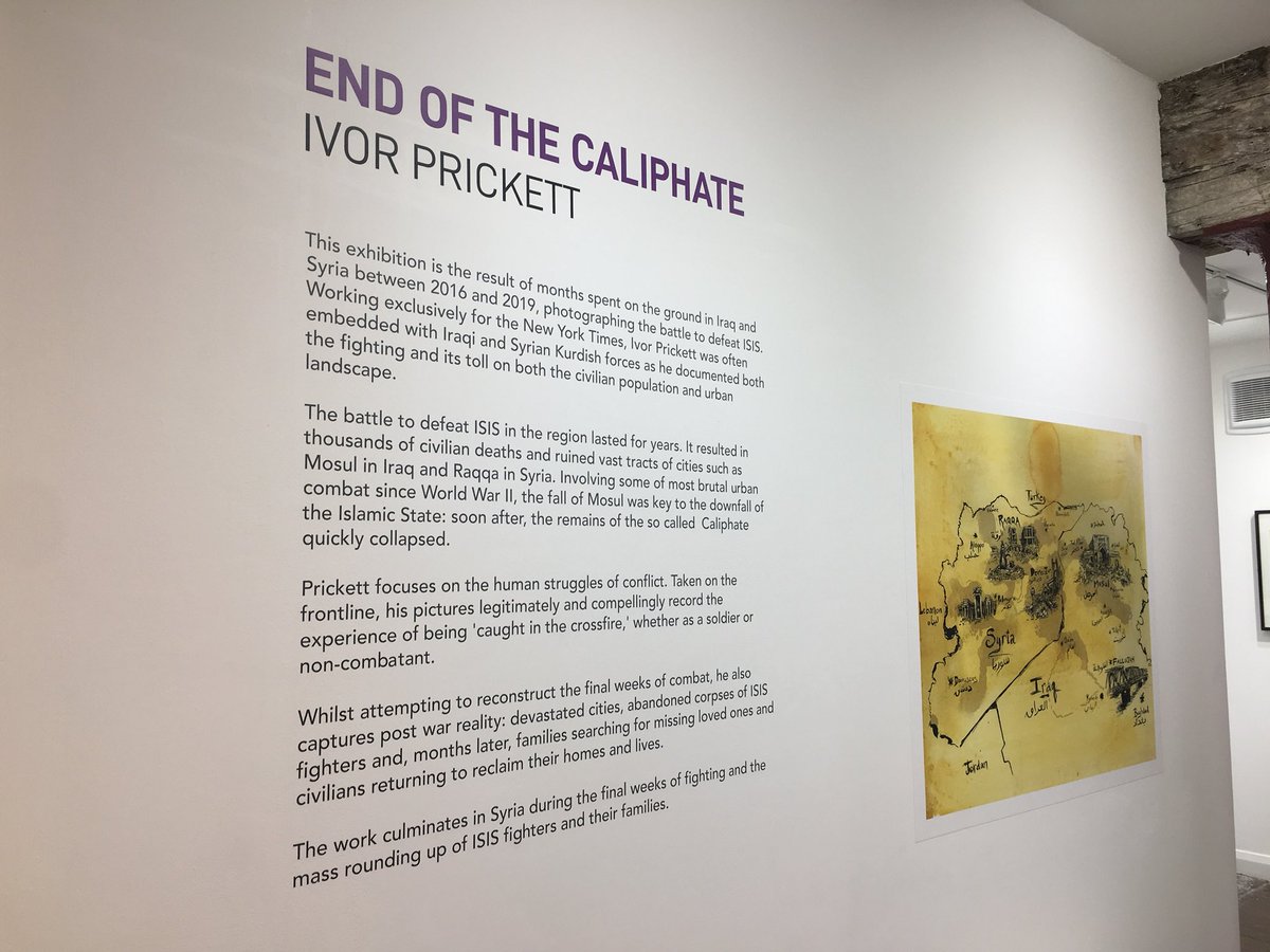 SophieWestlake7's tweet image. @SideGallery Ivor Prickett End of the Caliphate was indescribable in its powerfulness. I would urge everyone to head down there before the exhibition end! #SideGallery #NewcastleUponTyne #Photography #Exhibition