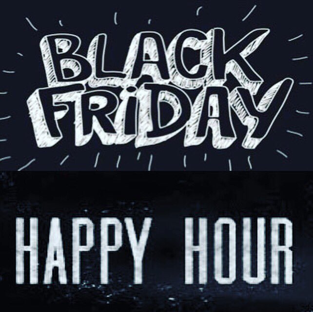 Normally our #HappyHour stops at 7pm on a Friday, this week we are going to give you a bonus bottomless Happy Hour for 2 hours &amp; you can start this until 9pm. With an added bonus of Bottomless Fries thrown in too!! Just for £25 each!!! 😱
#BlackFriday
#streatham 

T&amp;C’s apply...