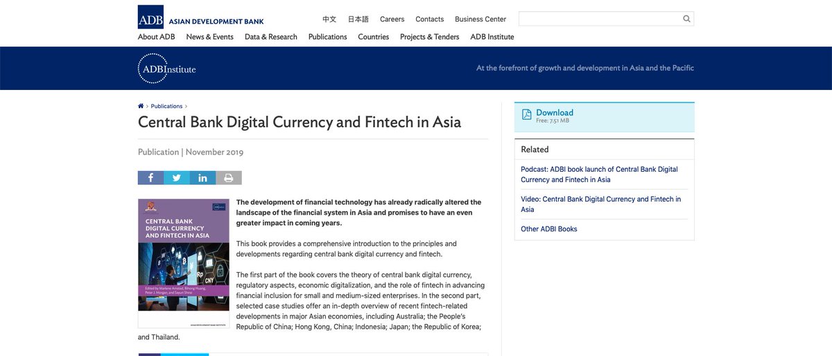 HengWANG_law's tweet photo. Central Bank Digital Currency and Fintech in Asia #CBDC #ChineseCBDC
https://t.co/jZTgAibDxH https://t.co/fHOgq89zzM
