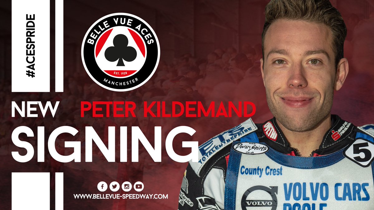 Belle Vue Speedway (@theaces) on Twitter photo PETER KILDEMAND | "I've missed competing in the UK, and an offer from Belle Vue is too hard to refuse!"
Aces newcomer <a href="/peterkildemand/">Peter Kildemand#2⃣5⃣</a> is delighted to be back in the British Premiership... ♣️
Full story HERE ➡️ bit.ly/2ru8uXK PETER KILDEMAND | "I've missed competing in the UK, and an offer from Belle Vue is too hard to refuse!"
Aces newcomer <a href="/peterkildemand/">Peter Kildemand#2⃣5⃣</a> is delighted to be back in the British Premiership... ♣️
Full story HERE ➡️ bit.ly/2ru8uXK