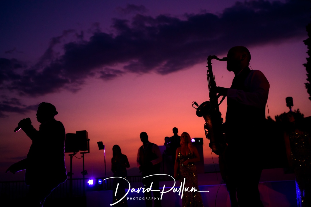 Sax at Sunset 📷 @davidpullumphotography 
.
.
.
.
.
.
#clubliveshowband #loveislove #pride #gaywedding #Jewishwedding #Weddingsabroad #Weddingbandforhire #Londonbands #showband #love #weddingplanner