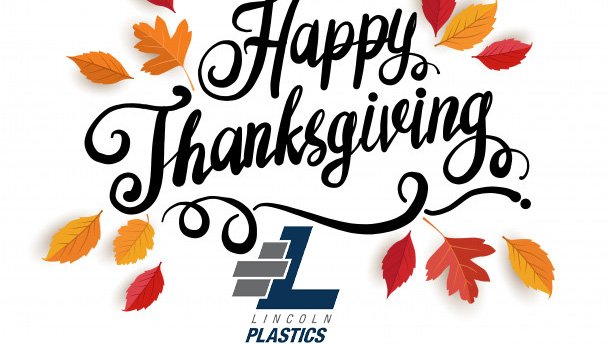 Lincoln_Plastic's tweet photo. Happy Thanksgiving from everyone at Lincoln Plastics!
#Thanksgiving #LincolnPlastics #Plasticindustry https://t.co/hOlww3xaox