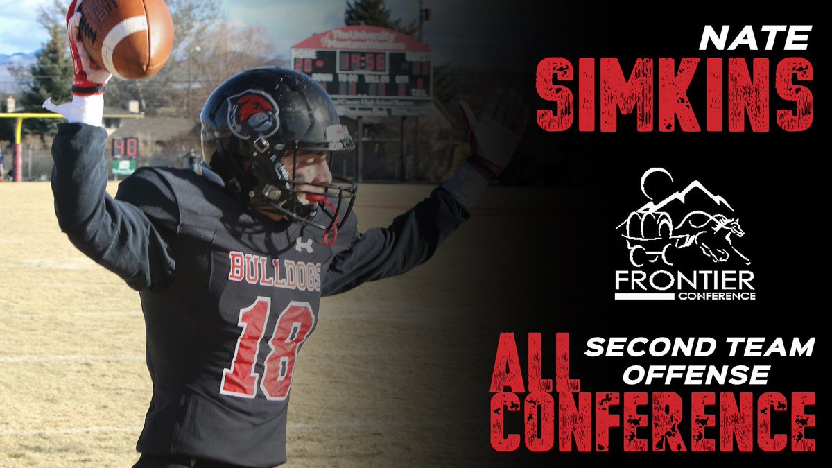 University of Montana Western Football (@umwfootball) on Twitter photo Congrats to Dawg WR, Nate Simkins, on his selection to the <a href="/FConference/">Frontier Conference</a> 2nd team O! Simkins broke the Dawg single season record with 13 Rec TD's and had 55 catches for 833 yds as a JR! We are proud of you, Nate! #GoDawgs Congrats to Dawg WR, Nate Simkins, on his selection to the <a href="/FConference/">Frontier Conference</a> 2nd team O! Simkins broke the Dawg single season record with 13 Rec TD's and had 55 catches for 833 yds as a JR! We are proud of you, Nate! #GoDawgs