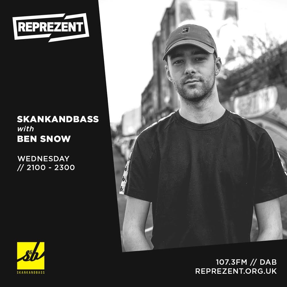 Ben Snow (@bensnowdnb) on Twitter photo Get locked into <a href="/ReprezentRadio/">Reprezent 107.3FM</a> tonight to hear a 30 minute guest mix from myself on the <a href="/skankandbass/">Skankandbass</a> show ❄️ Get locked into <a href="/ReprezentRadio/">Reprezent 107.3FM</a> tonight to hear a 30 minute guest mix from myself on the <a href="/skankandbass/">Skankandbass</a> show ❄️