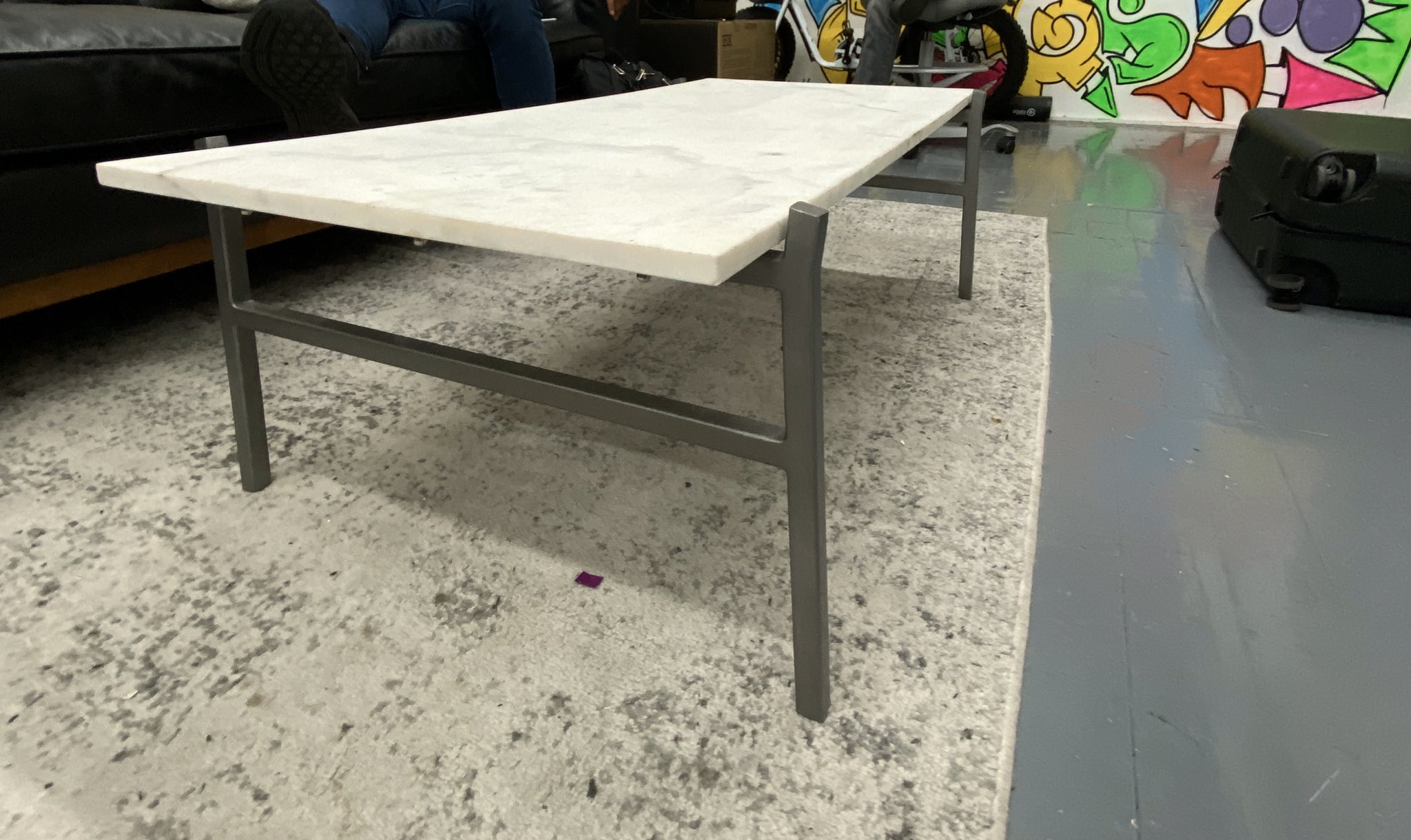 Slab small marble coffee table outlet