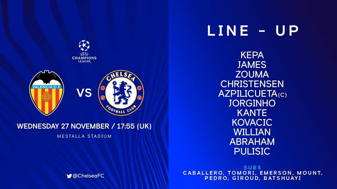 TweetChe_47680's tweet photo. Line-up of the day 🔥 #CFC https://t.co/C4seBHzXKK