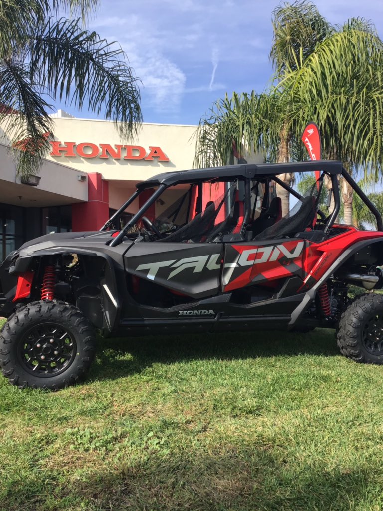 2020 Honda Talon X4 available now at HB Honda.  The desert is going to be epic after this rain!  #takethefamily #lifeisbettersxs #honda #hondatalon
