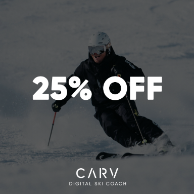 getCarv's tweet photo. Get 25% off Carv for Black Friday!
We've just gone live with our best pre-season price.
Hurry, the first two batches have just sold out. For delivery by December 20th order now!
#carv #getcarv #skiing #ski #alpineskiing #snow #winteriscoming https://t.co/5XglL1XqnH
