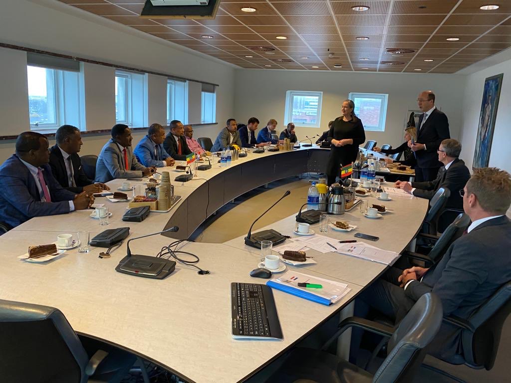 Today in the conversation with the Dutch Ministry of Agriculture in The Hague, we shared experiences on different issues.  In the discussion, we have agreed to work together in the future, as we have shared our experience of cooperatives, seed supply, and other Horticulture.
